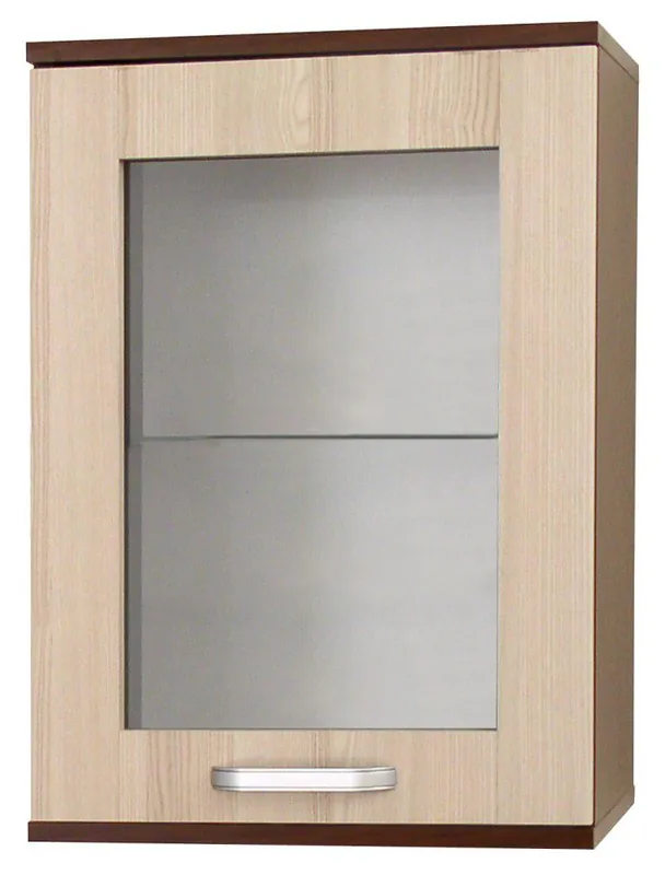 Must-Have Vetrinetta Cikupa 18 Noce e Olmo 70 x 50 x 35 cm Design moderno e raffinato