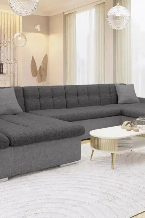 Popolare Divano angolare Comfivo Ficus I (Lux 05 + Lux 06)