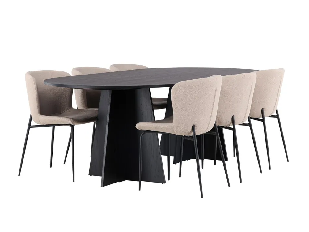 Offerta Set sala da pranzo Dallas 5052 (Beige)