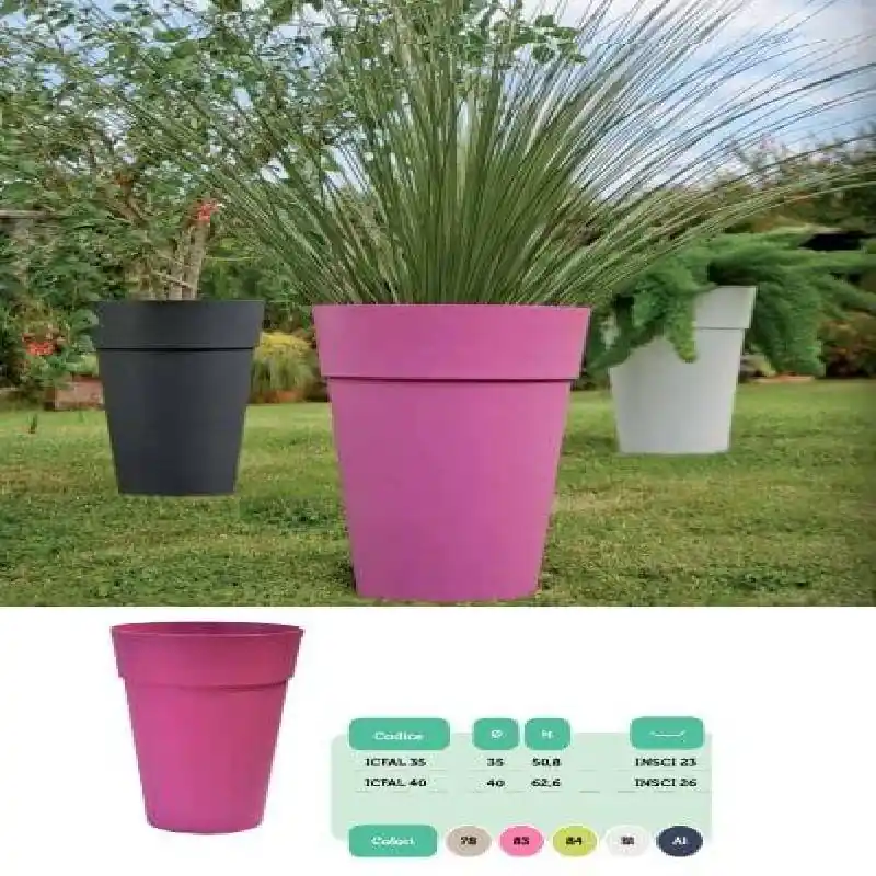 Miglior Prezzo VASO CONICO HOUSTON CM.40 BIANCO