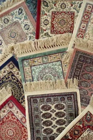 TAPPETO ORIENTAL CM.35X35 ASSORTITI Spedito Oggi