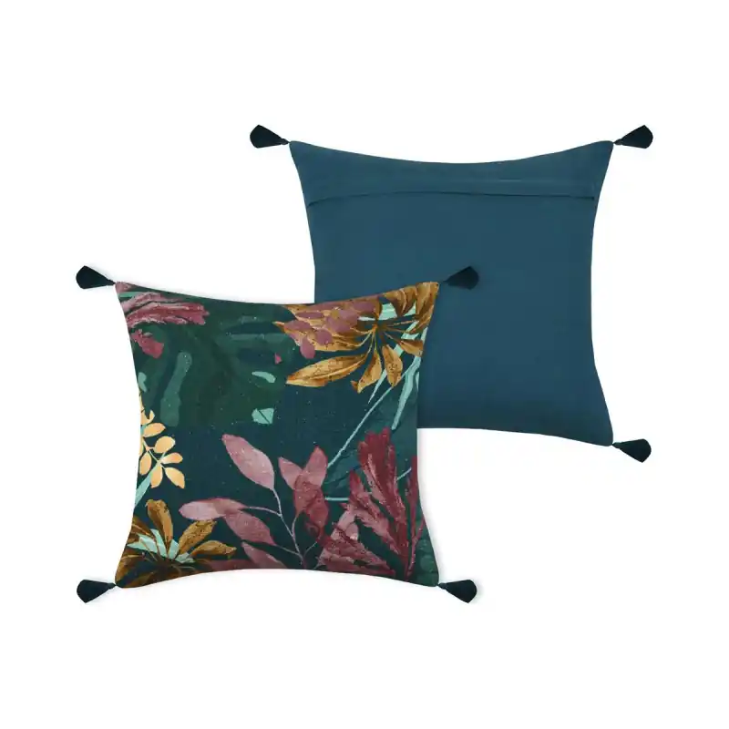 Esclusivo Cuscino Arredo Uniola cm.50 colore Blu Petrolio