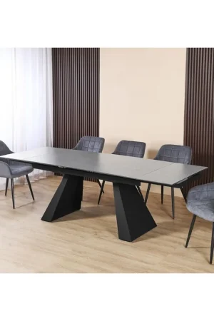 A Buon Prezzo Tavolo allungabile Ariel piano ceramica ossido 160x90x75h