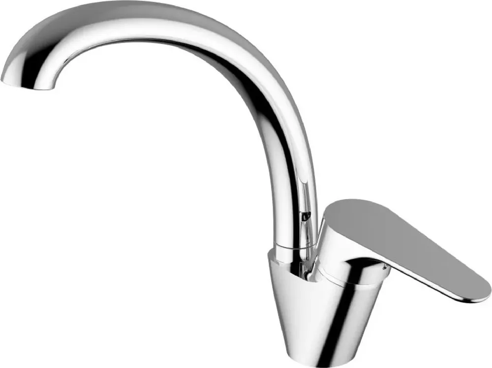 Teorema Miscelatore Monocomando Lavello Canna Alta colore Cromo Sonic - 8C526 Popolare