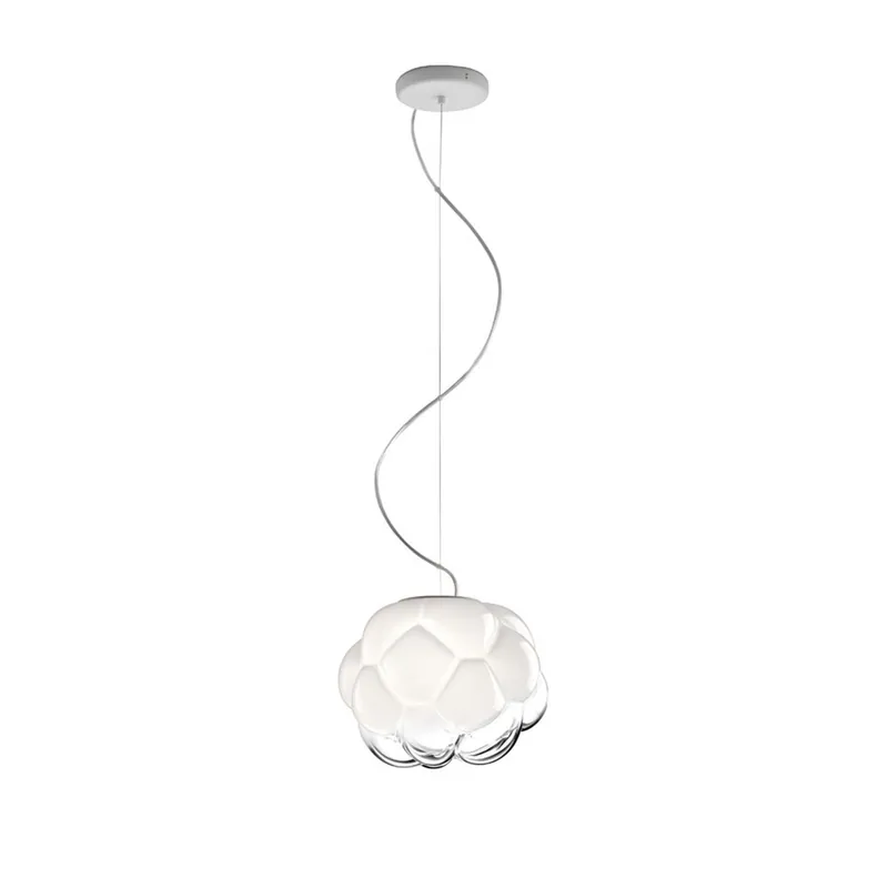 Fabbian lampada a sospensione Cloudy disponibile in due dimensioni Nuovo Arrivo
