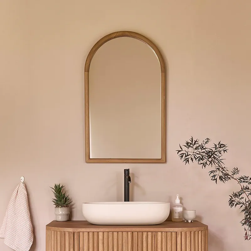 Specchio in teak massello 80x50 cm Ultimissimo Modello