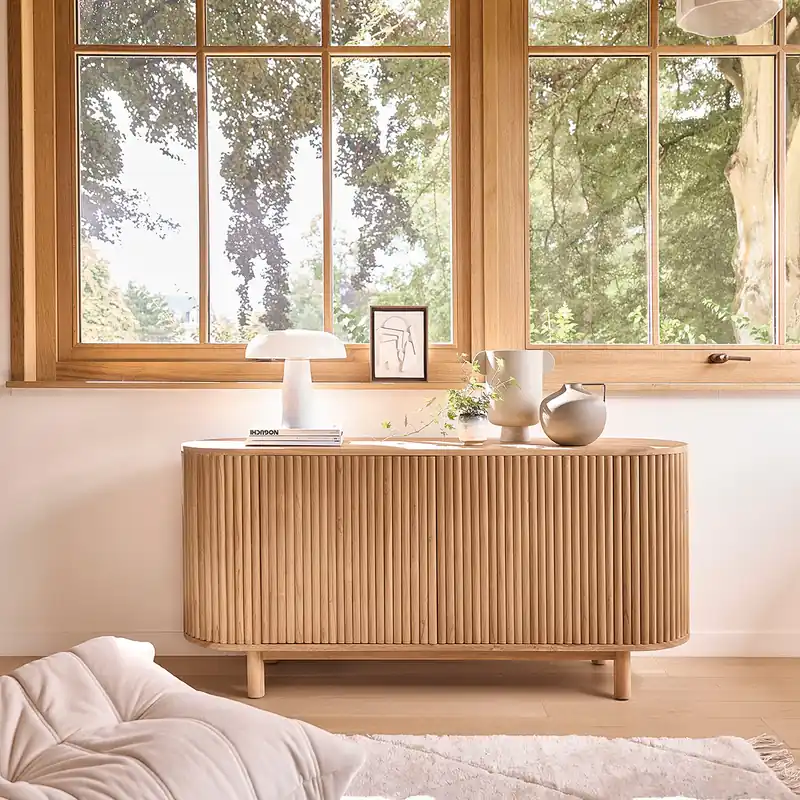 Credenza in teak massello 160 cm Più Venduto