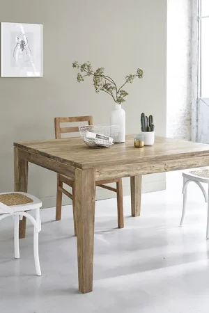 A Buon Prezzo Tavolo in teak massello riciclato allungabile 10 pers.