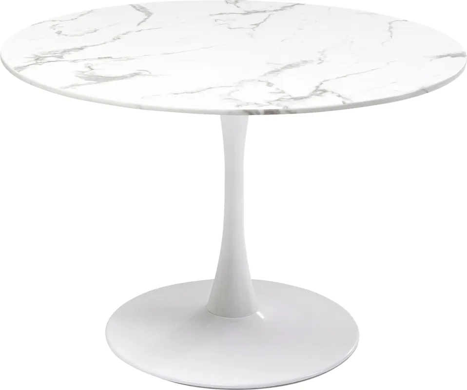 Tavolo Veneto marmo bianco Ø110cm Nuovo Arrivo