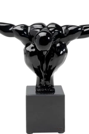 A Buon Prezzo Oggetto decorativo Athlet nero piccolo