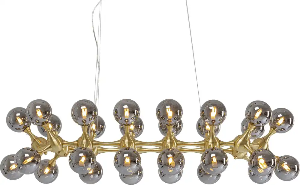 Compra Adesso Lampadario Atomic Balls ottone 140cm
