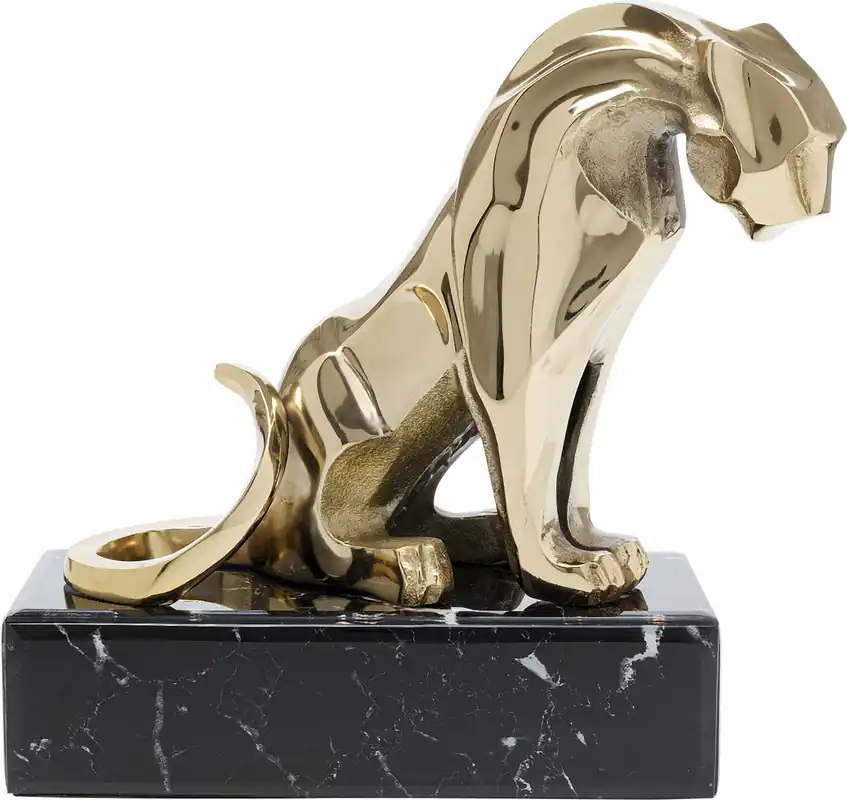 Figurina decorativa Lion on Marble 34cm Pagamento Sicuro