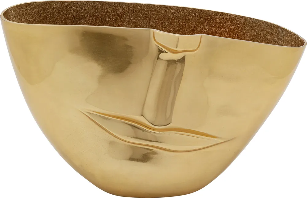 Promozione Esclusiva Vaso Half Face oro 46cm