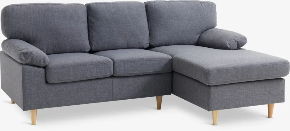 Sconto GEDVEDDivano GEDVED chaise longue a destra grigio