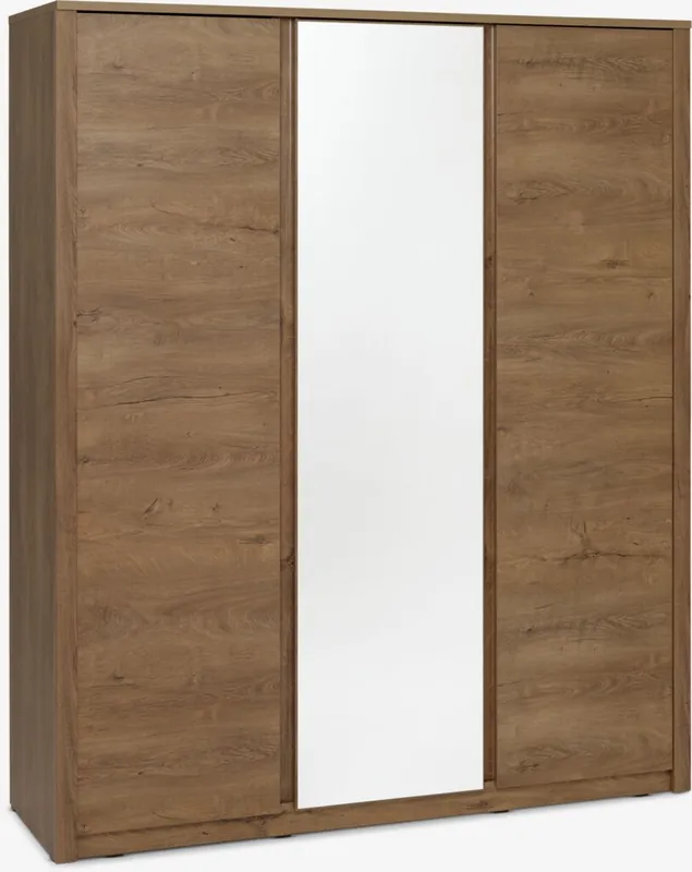 VEDDEArmadio VEDDE 167x197 cm con specchio color rovere selv.scu. Super Prezzo