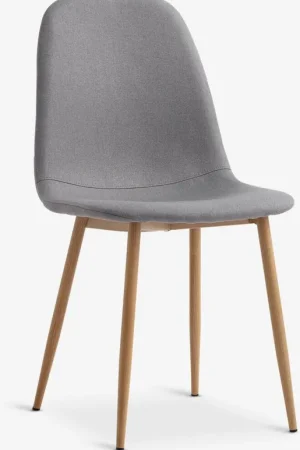 A Buon Prezzo JONSTRUPSedia JONSTRUP tessuto grigio/color rovere naturale